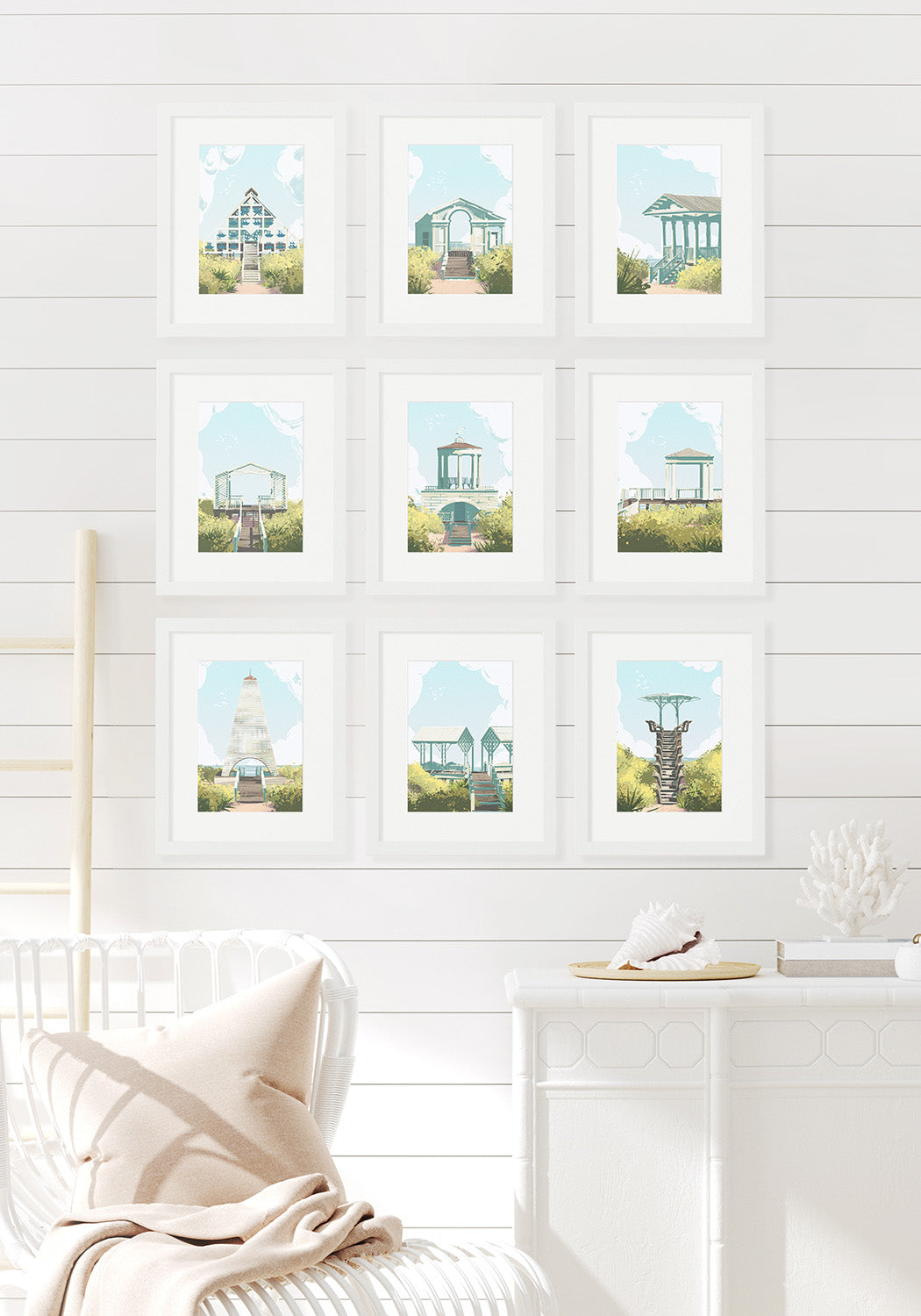 Seaside Pavilions Series