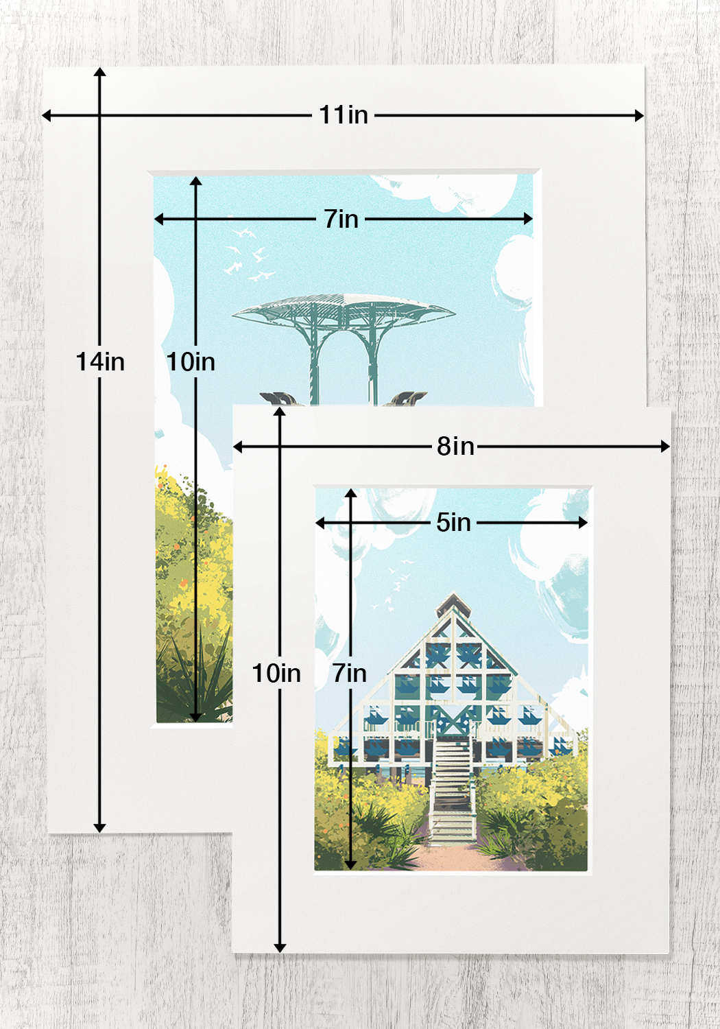 Seaside Pavilions Series